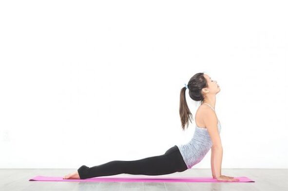 Yoga stress for weight loss