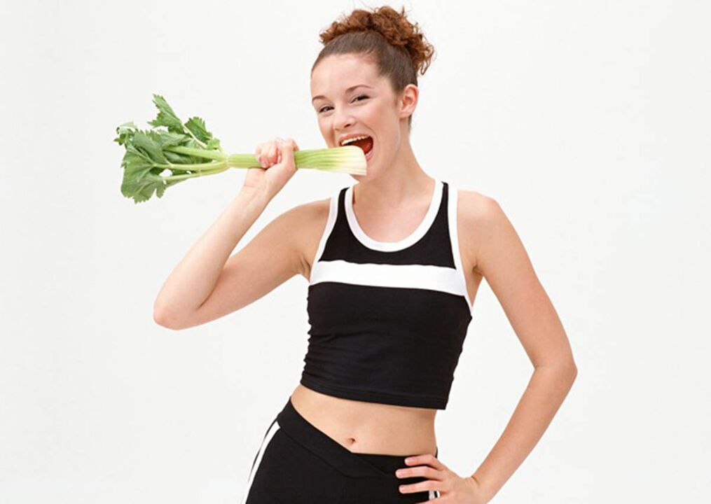 Use vegetables 5 kg per week for weight loss